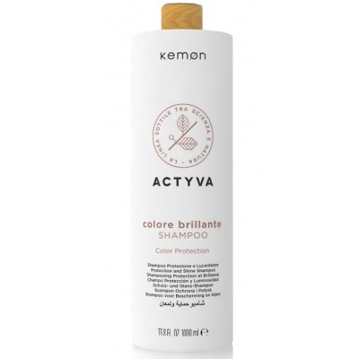 Шампунь для фарбованого волосся Kemon Actyva Colore Brillante Shampoo 1000 ml