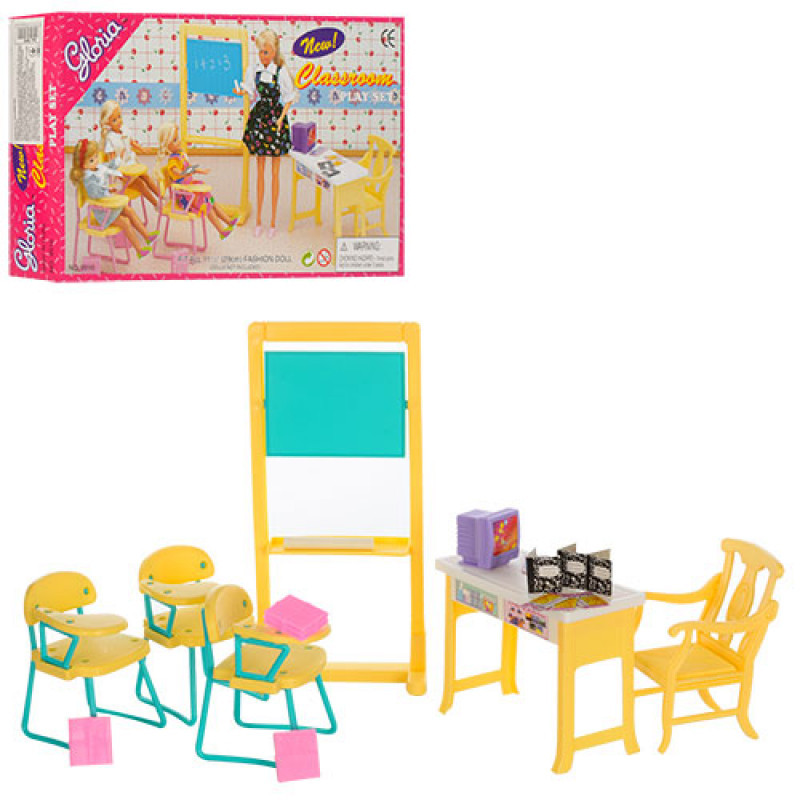Меблі для ляльки Школа Gloria 9916