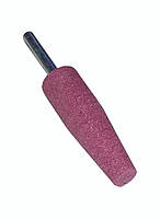 Шарошка шліфувальна конічна 19х63х6 мм рожевий корунд