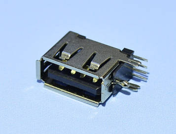 Гніздо USB-А монтажне 90*(вертикальне) 4-0034