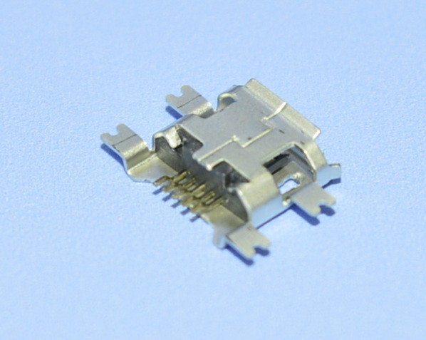 Купить Гнездо микро USB-5p smd тип-2 (4 крепления), Китай, цена 16 ...