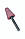 Куля шліфувальна конічна 20х32х6 мм. рожевий корунд, фото 2