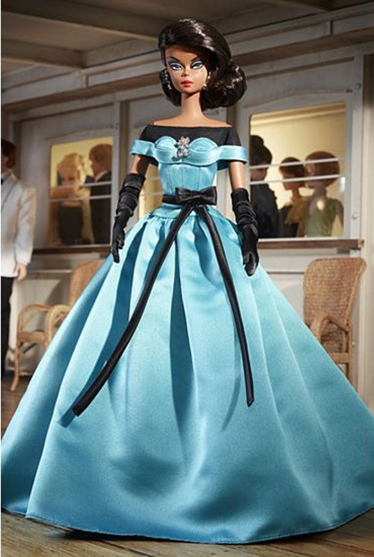 Колекційна лялька Барбі Силкстоун Бальне плаття / Barbie Fashion Model Collection Ball Gown 2013