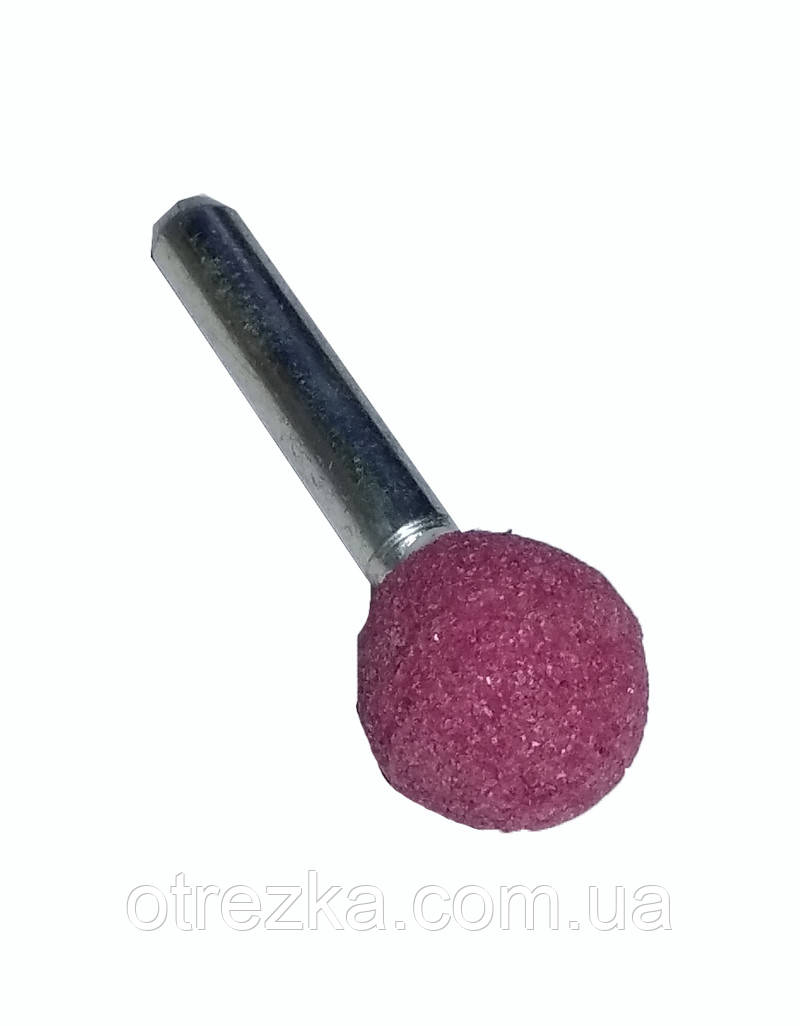Куля шліфувальна куля 16х16х6 мм рожевий корунд