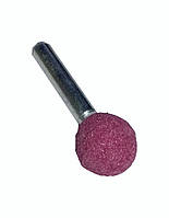 Шарошка шліфувальна куля 16х16х6 мм рожевий корунд