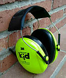 Дитячі протишумові навушники 3M Peltor Kid (зелені)/ навушники для дітей, фото 4