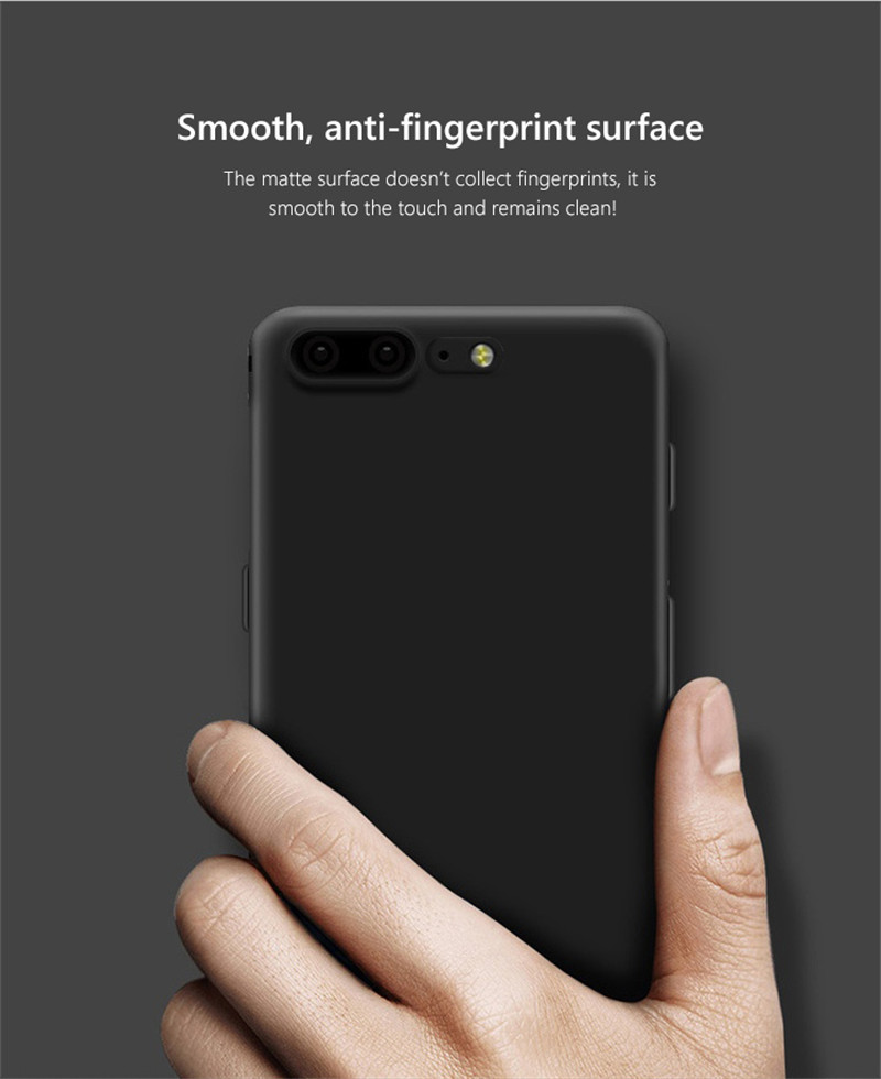 Защитный чехол Sendio для OnePlus 5 Protective Case black - чтобы любимому смартфону было не больно падать! - фото 2 - id-p636086722