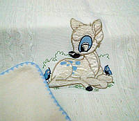 Дитячий вязаний плед Gelin Home CEYLAN Голубой