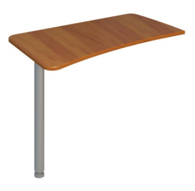 Приставний елемент до столів Діалог D1.56.06 ніжка метал стільниця ДСП 1000х580 мм (MConcept-ТМ), фото 1