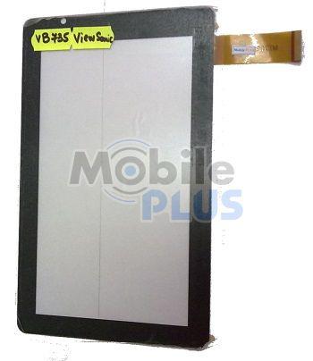 Сенсорний екран (тачскрін) для планшета 7 дюймів ViewSonic VB735 (Model: MT70223-V0) Black