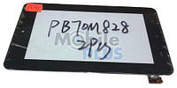 Сенсорный экран (тачскрин) для планшета 7 дюймов Teclast P75A (Model: PINGBO PB70M828-R1) Black