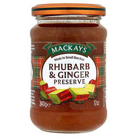 Mackays Rhubarb&Ginger Preserve 340 g