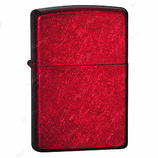 Бензинова запальничка Zippo 21063 Candy Apple Red (яскраво-червона карамель).