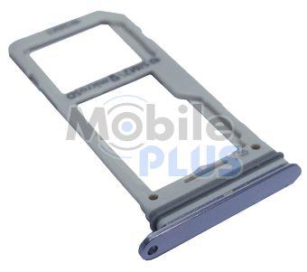 Samsung SM-G955F Galaxy S8+ Тримач SIM (2-SIM), Orchid Gray, оригінал, GH98-40977C, фото 1