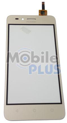 Сенсорний екран (тачскрін) для телефону Huawei Y3 II 4G (LUA-L22) Gold