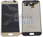Samsung J330 Galaxy J3 (2017) Дисплейний модуль (дисплей з тачскріном), Gold, оригінал, GH96-10990A