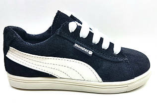 Дитячі підліткові кросівки Monster Puma Чорні