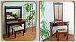 Белая спальня из массива натурального дерева от производителя "Констанция" (двуспальная кровать, 2 тумбочки), фото 5
