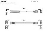 Комплект високовольтних проводів Tesla T128B Fiat, фото 2
