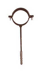 Тримач труби (хомут) 90мм. у зборі з шп. L=100мм. JLine