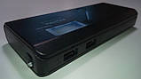 Power Bank Raymax 11000 mAh з дисплеєм, black (Повербанк, 2 USB, ліхтарик, РЕАЛЬНА ЄМНІСТЬ!), фото 5