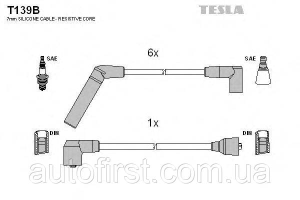 Высоковольтные провода Tesla T139B для Chrysler - фото 1 - id-p46949306