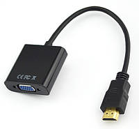 Адаптер-конвертер HDMI на VGA (переходник) Converter эмулятор монитора