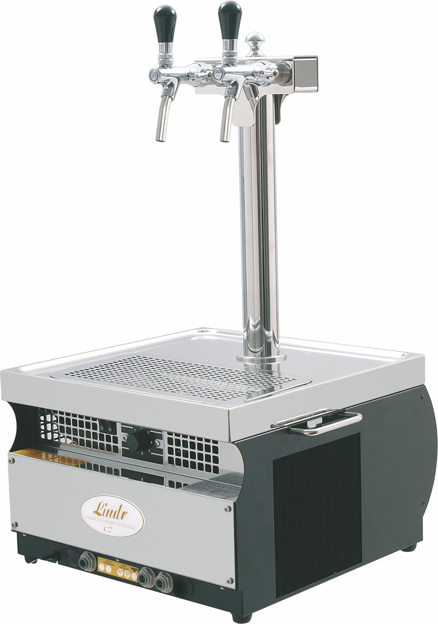 Охолоджувач для охолодження та розливання пива надстійкий сухий Kontakt-55 (55 л/год) колона + 2 крани Lindr Чехія