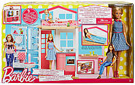 Портативный домик Barbie с куклой Барби (Barbie 2-Story House with doll)