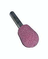 Шарошка шліфувальна напівсферична 19х25х6 мм рожевий корунд