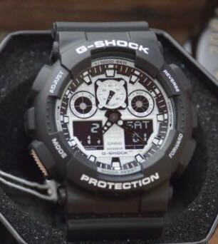 Часы Casio G-Shock GA-100BW-1AER