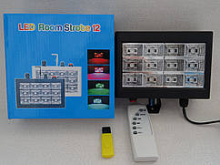 Стробоскоп диско лазер LASER MP3 Room Strobe 12L