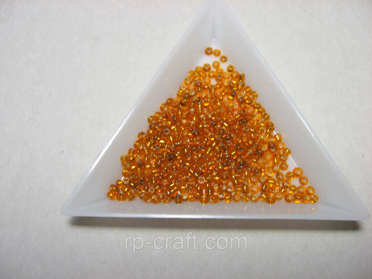 Бісер чеський, 10 грам, круглий, колір ч10, фото 1