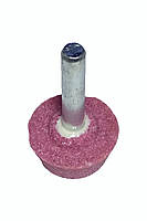 Куля шліфувальна конічна 25х10х6 мм. рожевий корунд
