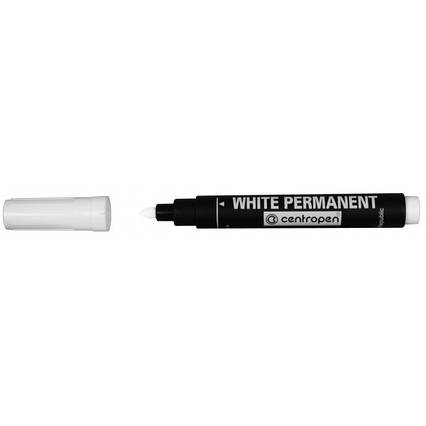 Маркер перманентний Centropen 8586 білий