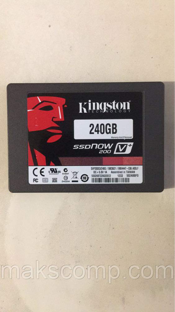 SSD Kingston V200 256GB 2.5" SATAIII MLC (SV200S3/256G)