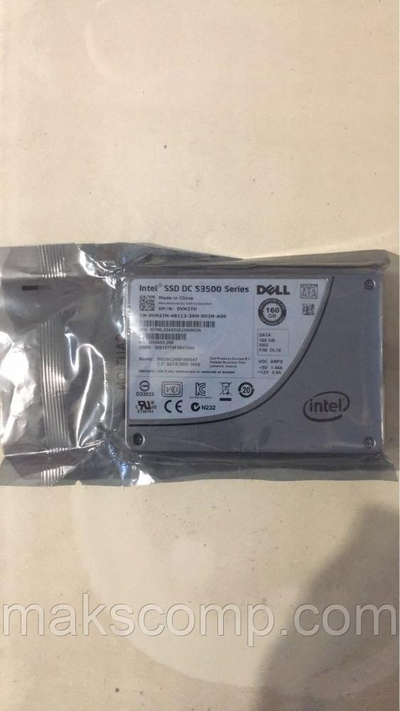 SSD Intel DC S3500 Series 160GB 2.5" SATAIII SSDSC2BB160GT4