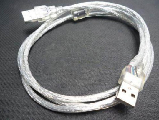 Кабель USB AM/AM (тато-тато) 1,5 м силікон