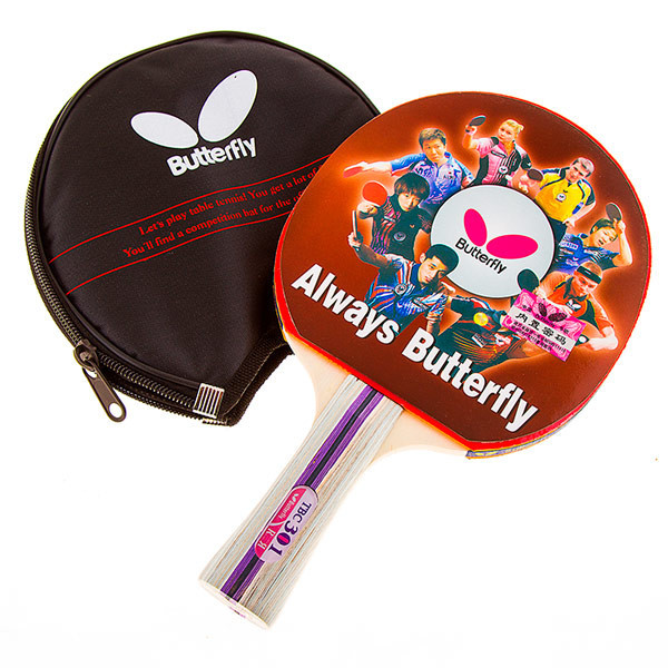 Ракетка для настільного тенісу Butterfly 3* в чохлі