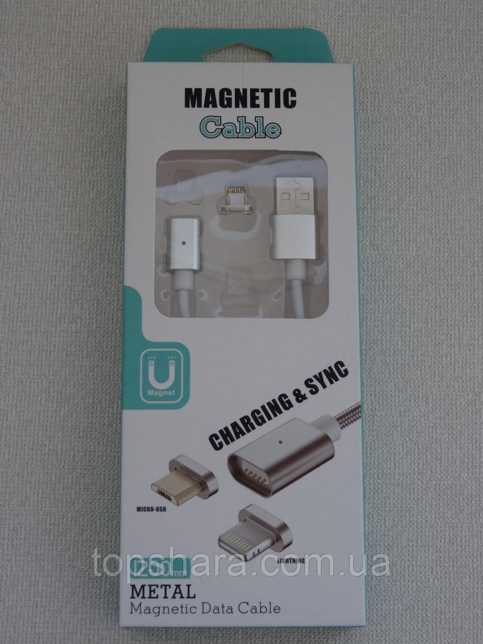 Кабель магнітний шнур iPhone Lightning Usb Magnetic Cable