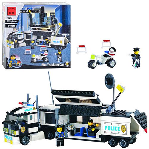 Конструктор "Машина стеження" Riot Tracking Car із серії "Поліція" Police Series від компанії Brick
