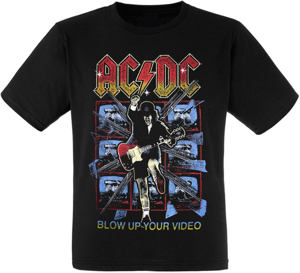 Футболка AC/DC "Blow Up Your Video"