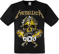 Футболка Metallica "Skull" (yellow)