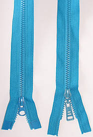 Блискавка тракторна косий зуб №5 Лагуна пластикова з двома бігунками 110см