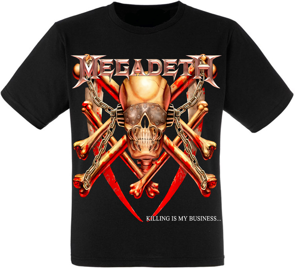 Футболка Megadeth "Killing Is My Business..."