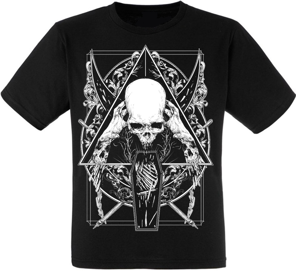 Футболка Skull in a Triangle