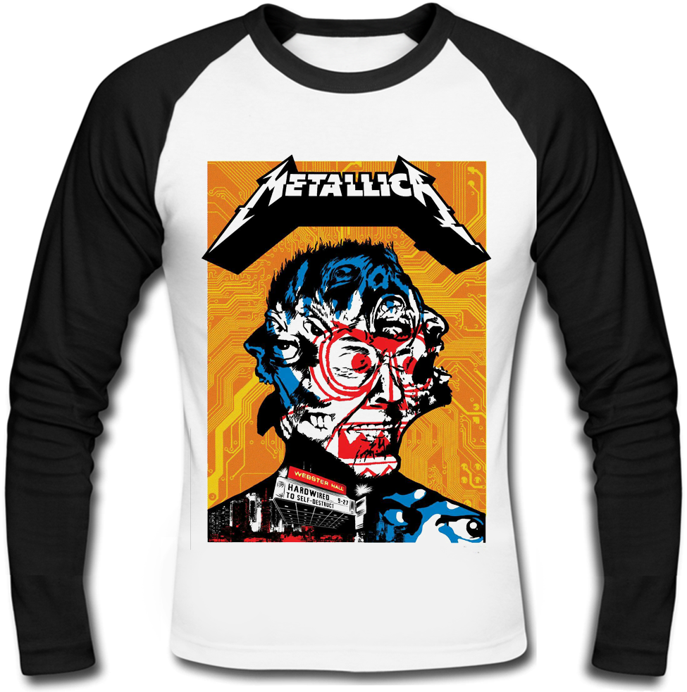Футболка з довгим рукавом Metallica "Hardwired...To Self-Destruct" (art)
