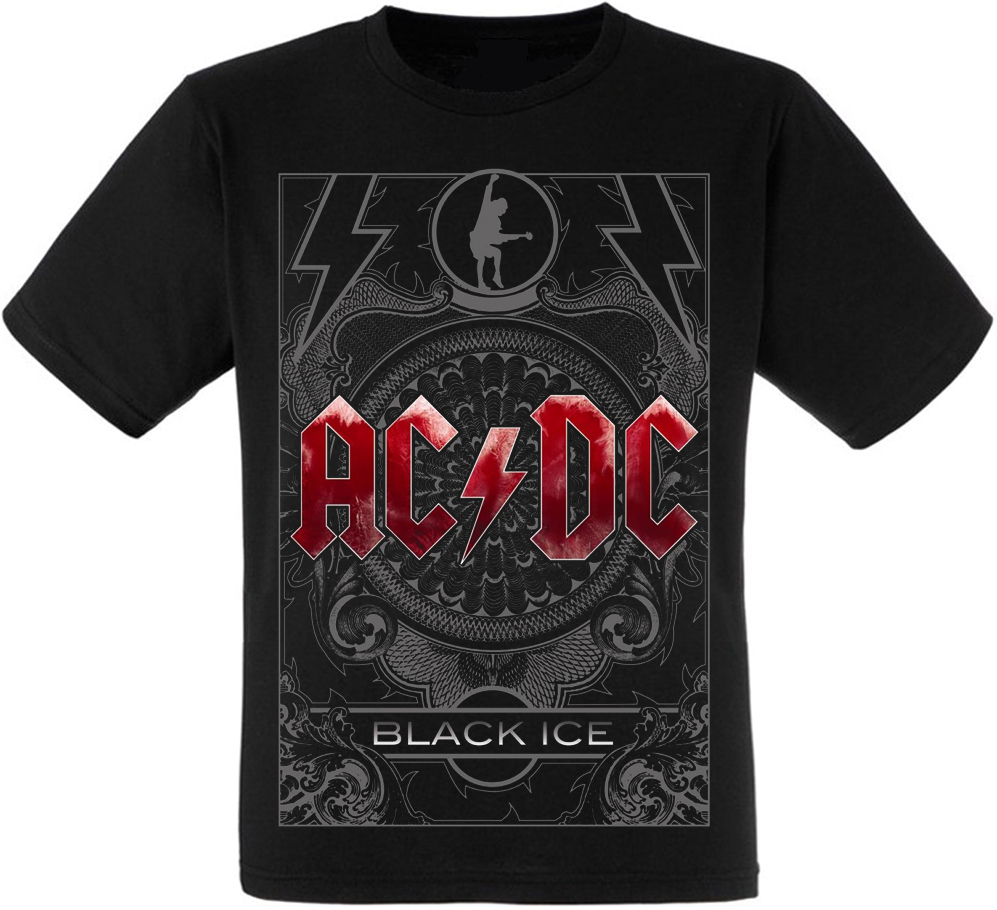 Футболка AC/DC "Black Ice"