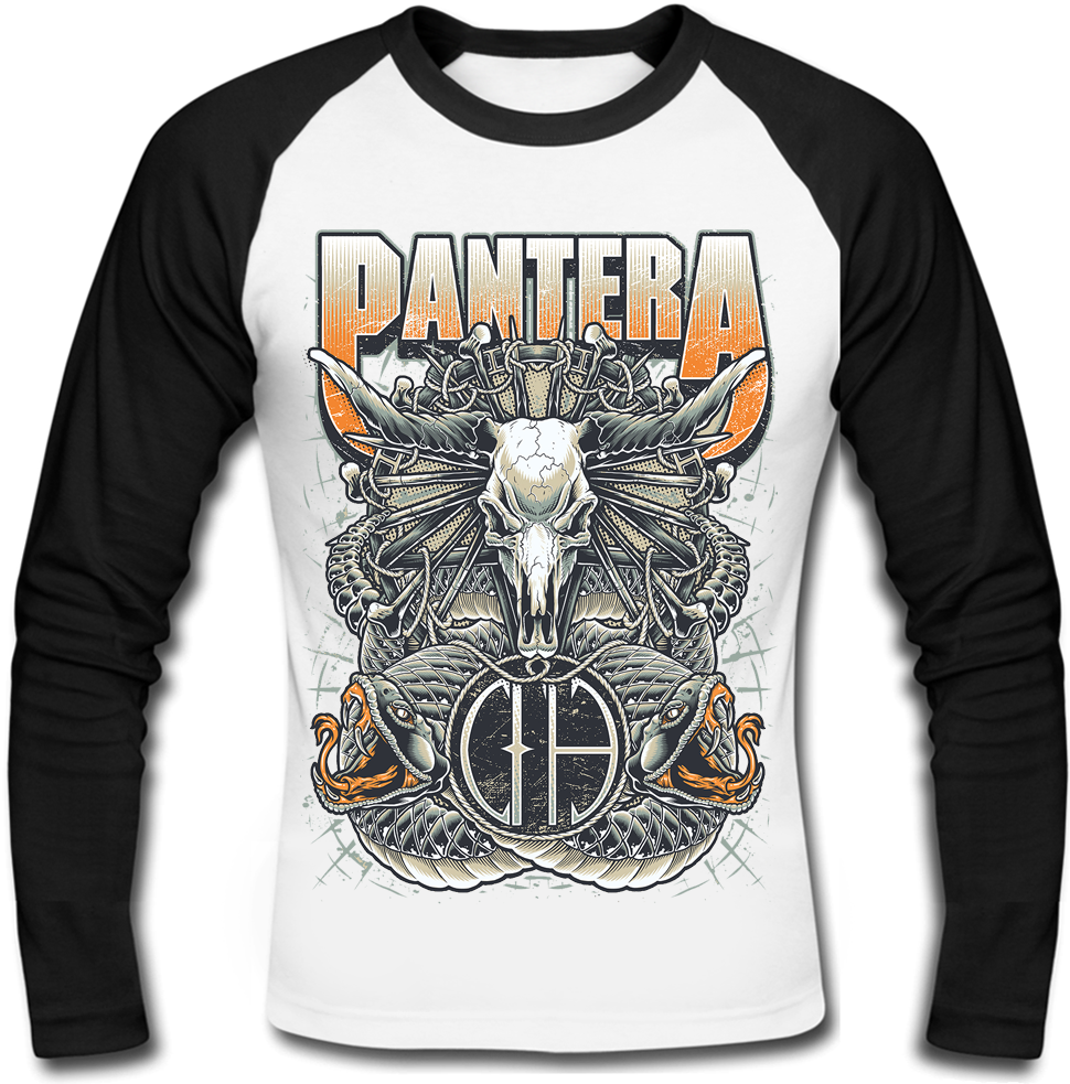 Футболка з довгим рукавом Pantera "Cowboys From Hell" (snakes)