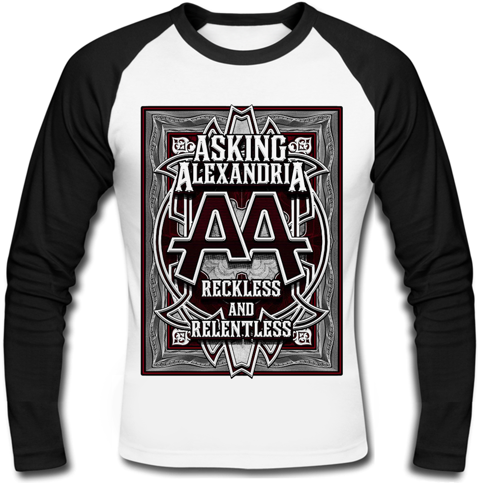 Футболка с длинным рукавом Asking Alexandria "Reckless And Relentless"